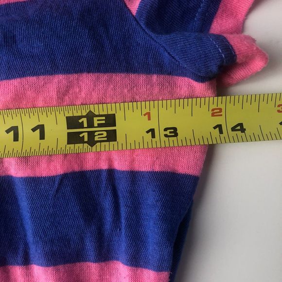 Splendid Women's Cut Out Tee Size XS Striped - Picture 6 of 10